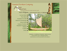 Tablet Screenshot of hawaiianfurniture.com